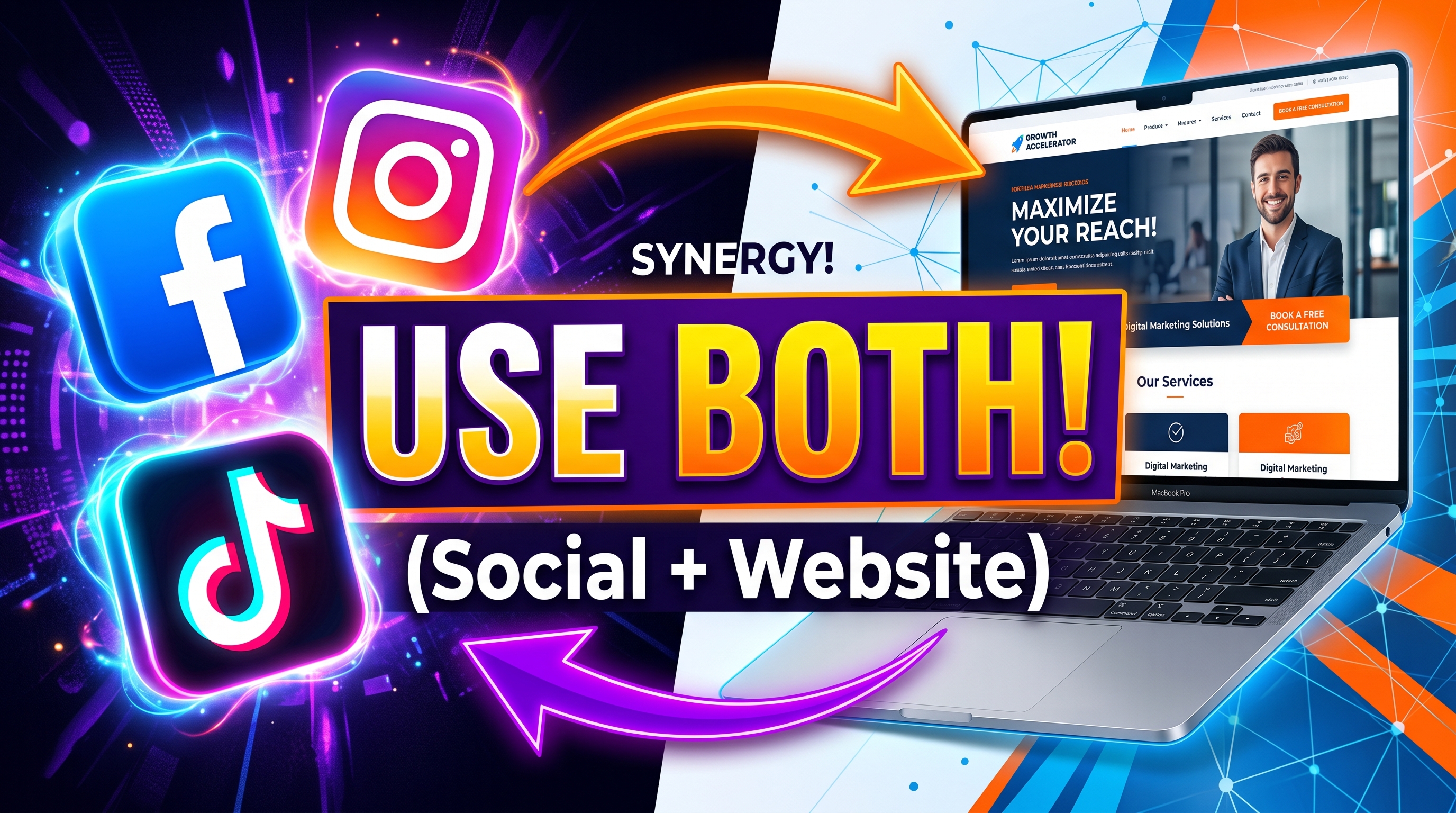 Why Your Business Needs Both Social Media AND a Website